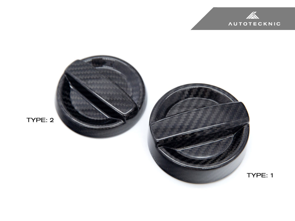 AutoTecknic Dry Carbon Competition Oil Cap Cover - E65/ E66 7-Series