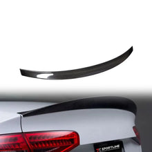 Load image into Gallery viewer, Audi A4 B8.5 S-Line / S4 Sedan Carbon Fiber Ducktail Rear Trunk Spoiler 2013 - 2016