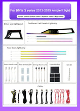 Load image into Gallery viewer, BMW 3 Series F30 / F34 / F35 LHD &amp; RHD Interior 64-Color Symphony Starry Sky LED Ambient Light Kit 2013 - 2019