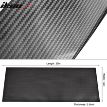 Load image into Gallery viewer, Universal CF (CF) Sheet Plate Panel 3K Plain Weave (12 X 39.2in)