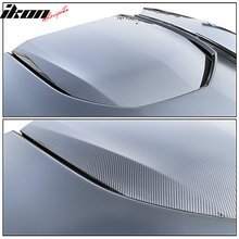Load image into Gallery viewer, 2016-2024 Chevy Camaro ZL1 Black Car Hood Guards Aluminum CF