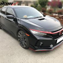 Load image into Gallery viewer, 2016-2020 Honda Civic 2/4/5Dr Car Hood Type R Style Unpainted Steel
