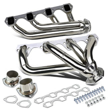 Load image into Gallery viewer, 62-77 Ford Falcon Mustang Fairlane Cougar Maverick Shorty Headers Stainless Steel