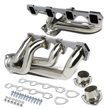 Load image into Gallery viewer, 62-77 Ford Falcon Mustang Fairlane Cougar Maverick Shorty Headers Stainless Steel