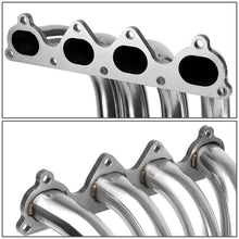 Load image into Gallery viewer, 90-00 Honda Civic / 94-01 Integra H22 Swap Tri-Y Header Stainless Steel