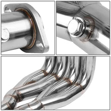 Load image into Gallery viewer, 90-00 Honda Civic / 94-01 Integra H22 Swap Tri-Y Header Stainless Steel