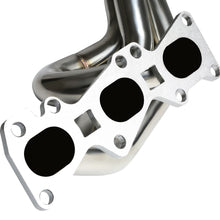 Load image into Gallery viewer, 2010-2013 Hyundai Genesis Long Tube Header w/ H-Pipe Stainless Steel