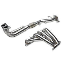 Load image into Gallery viewer, 02-03 Mitsubishi Lancer 4-2-1 Tri-Y Header Stainless Steel