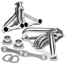 Load image into Gallery viewer, 262 350 400 A/P Block Hugger V8 Stainless Steel Header