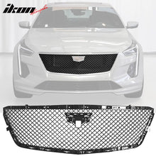 Load image into Gallery viewer, 2019-2020 Cadillac CT6 V Style Gloss Black Front Bumper Grille ABS