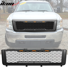 Load image into Gallery viewer, 2011-2014 Chevy Silverado 2500 3500 HD Front Bumper Hood Mesh Grille