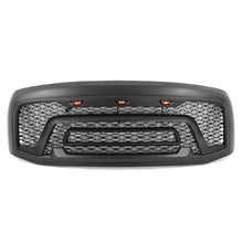 Load image into Gallery viewer, 2006-2009 Dodge Ram 1500 2500 3500 Black Grille W/Signal Light