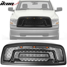 Load image into Gallery viewer, 2009-2012 Dodge Ram 1500 Gloss Black Front Upper Grille W/Signal Light