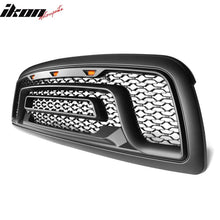 Load image into Gallery viewer, 2009-2012 Dodge Ram 1500 Gloss Black Front Upper Grille W/Signal Light