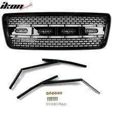Load image into Gallery viewer, 2004-2008 Ford F150 R Black Front Bumper Grille Hood Mesh Grill Guard