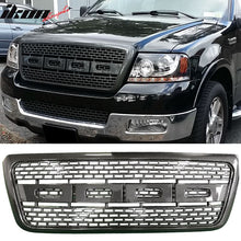 Load image into Gallery viewer, 2004-2008 Ford F150 R Style Carbon Fiber Print Hood Bumper Grille