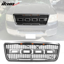 Load image into Gallery viewer, 2004-2008 Ford F150 R Style Front Bumper Upper Grille W/ LED Lights