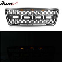 Load image into Gallery viewer, 2004-2008 Ford F150 R Style Front Bumper Upper Grille W/ LED Lights