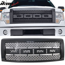Load image into Gallery viewer, 2009-2014 Ford F150 R Front Bumper Hood Grille Mesh Hood Guard ABS