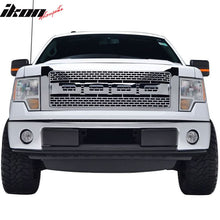 Load image into Gallery viewer, 2009-2014 Ford F150 R Front Bumper Hood Grille Mesh Hood Guard ABS