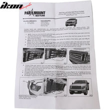 Load image into Gallery viewer, 2009-2014 Ford F150 R Front Bumper Hood Grille Mesh Hood Guard ABS