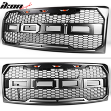 Load image into Gallery viewer, 2009-2014 Ford F150 New R Front Bumper Grille Hood Mesh Package ABS