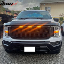 Load image into Gallery viewer, 2021-2023 Ford F-150 Grill R Style Front Mesh Car Grille w/ LED ABS