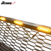 Load image into Gallery viewer, 2021-2023 Ford F-150 Grill R Style Front Mesh Car Grille w/ LED ABS