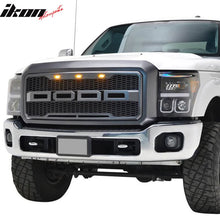 Load image into Gallery viewer, 2011-2016 Ford F-250 F-350 Super Duty R Style Matte Black Grille