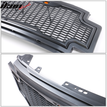 Load image into Gallery viewer, 2017-2019 Ford F250 F350 LED Honeycomb Mesh Front Bumper Grille Hood