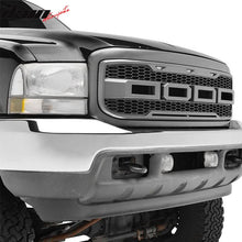 Load image into Gallery viewer, 1999-2004 Ford F250 F350 New R Front Bumper Grille Hood Package ABS