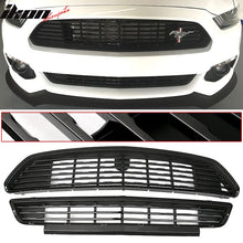 Load image into Gallery viewer, 2015-2017 Ford Mustang Front Upper And Lower Grille Grill