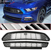 Load image into Gallery viewer, 2015-2017 Ford Mustang Front Upper And Lower Grille Grill