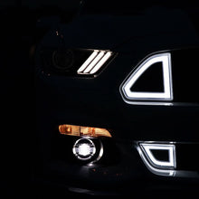 Load image into Gallery viewer, 2015-2017 Ford Mustang Front Hood Grille White DRL LED w/ Turn Signal