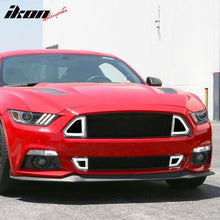 Load image into Gallery viewer, 2015-2017 Ford Mustang Front Upper Grille W/White DRL Yellow Signal
