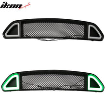 Load image into Gallery viewer, 2015-2017 Ford Mustang Black Front Hood Bumper Mesh Grill Grille ABS