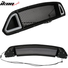 Load image into Gallery viewer, 2015-2017 Ford Mustang Black Front Hood Bumper Mesh Grill Grille ABS