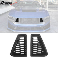 Load image into Gallery viewer, 2024-2025 Ford Mustang Dark Horse Front Bumper Mesh Grilles Covers ABS