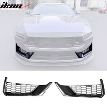 Load image into Gallery viewer, 2024-2025 Ford Mustang Dark Horse Front Bumper Lower Side Grille ABS