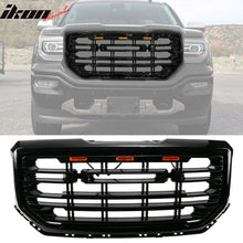 Load image into Gallery viewer, 2016-2019 GMC Sierra 1500 Front Bumper Hood Grille Mesh Hood Guard