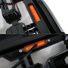 Load image into Gallery viewer, 2016-2019 GMC Sierra 1500 Front Bumper Hood Grille Mesh Hood Guard