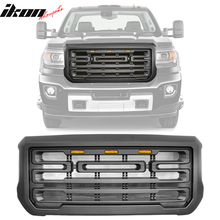 Load image into Gallery viewer, 2015-2019 GMC Sierra 2500 3500 Front Grille Guard with Signal Light