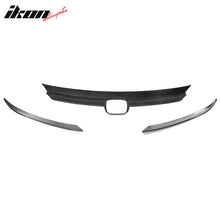 Load image into Gallery viewer, 2021-2022 Honda Accord Sedan 4-Door Gloss Black 3PCS Grille Trim ABS