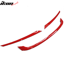 Load image into Gallery viewer, 2016-2021 Honda Civic Type R Style Red 3Pc Grille Trim ABS