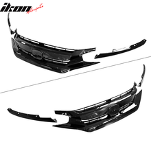 Load image into Gallery viewer, 2016-2021 Honda Civic 10th Gen Mesh Gloss Black Front Bumper Car Grill