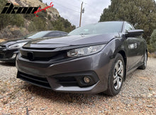 Load image into Gallery viewer, 2016-2021 Honda Civic 10th OEM Matte Black Front Bumper Hood Grille