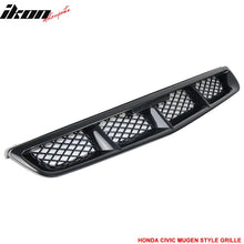 Load image into Gallery viewer, 1999-2000 Honda Civic Mugen Style Unpainted Mesh Front Hood Grille ABS