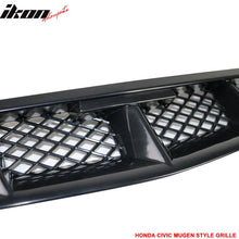 Load image into Gallery viewer, 1999-2000 Honda Civic Mugen Style Unpainted Mesh Front Hood Grille ABS