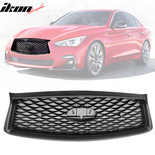 Load image into Gallery viewer, 2019-2021 GMC Sierra 1500 Front Bumper Hood Grille Guard Grill