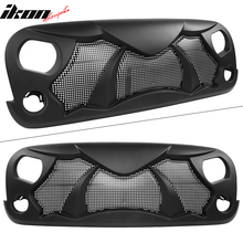 Load image into Gallery viewer, 2007-2018 Jeep Wrangler JK JKU Cobra Front Cobra Grille Guard Insert